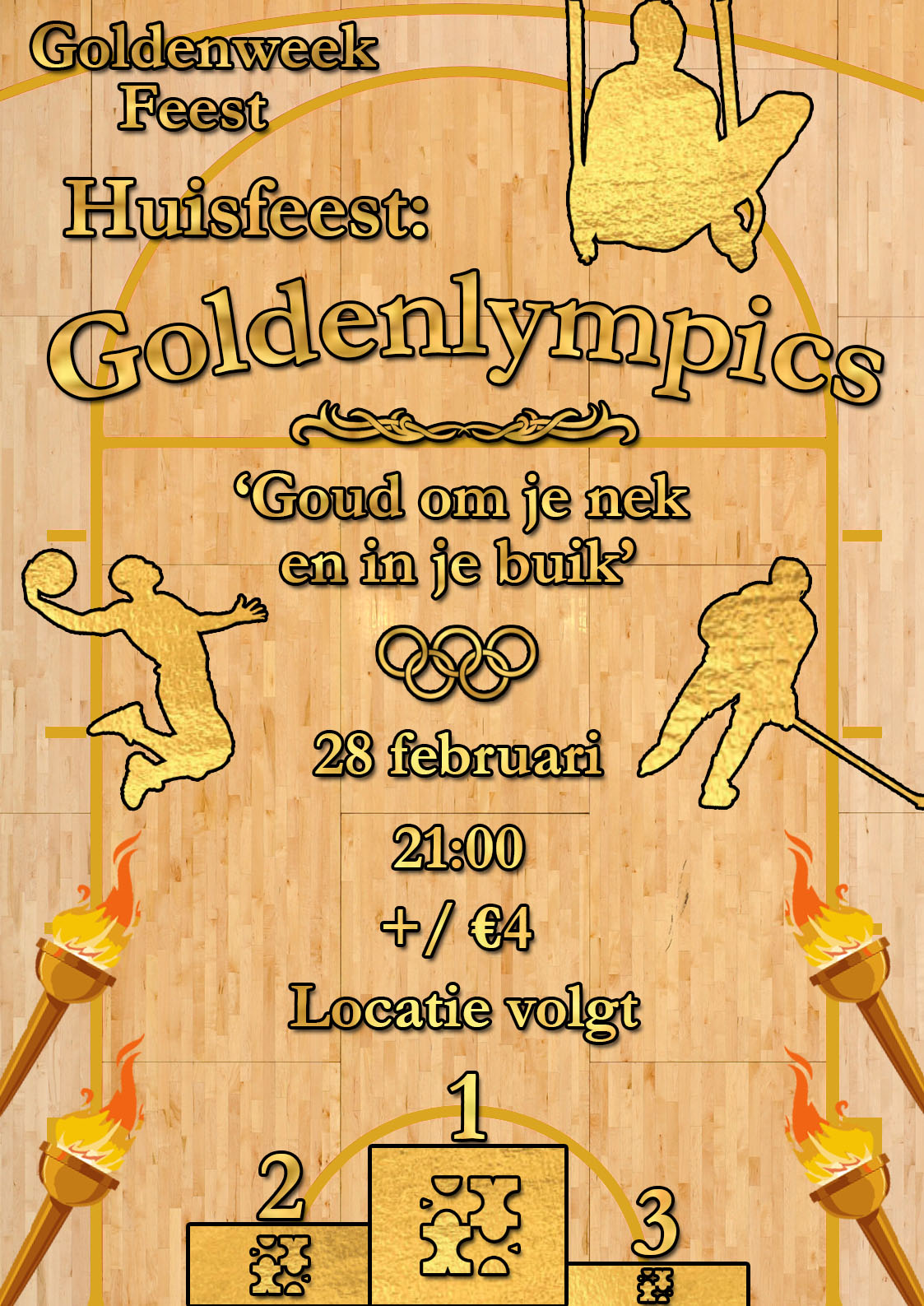 Huisfeest: Goldenlympics